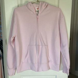 Hanes Zip-up Hoodie, size medium